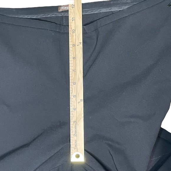 J. McLaughlin Womens Dress Pants Black Straight Leg 14 Stretchy Tailored Classic - Picture 9 of 10